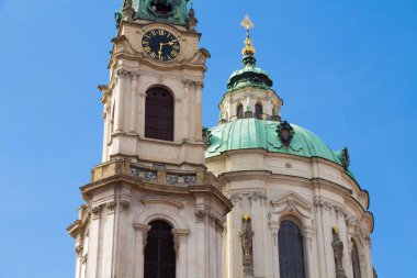 Aziz Nikolaos Kilisesi. Prag. Çek Cumhuriyeti