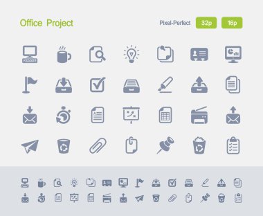 Office Project - granit simgeler
