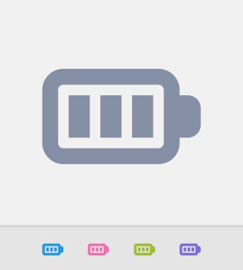 Tam dolu pil - granit simgeler