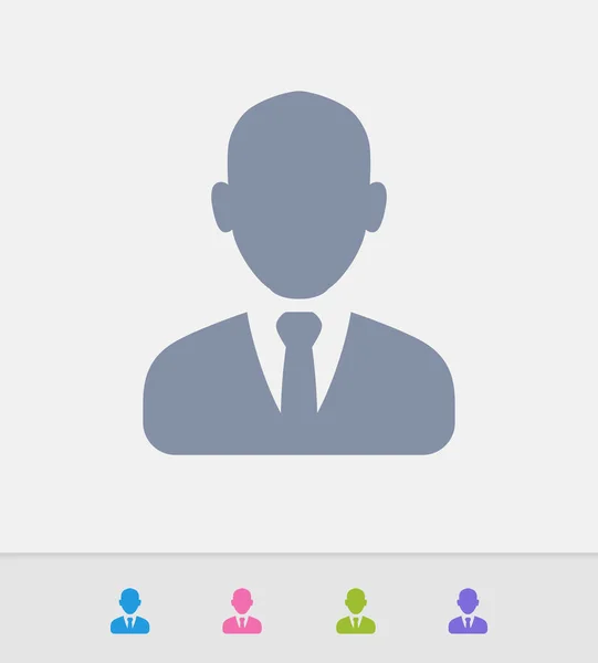 İş adamı - granit simgeler