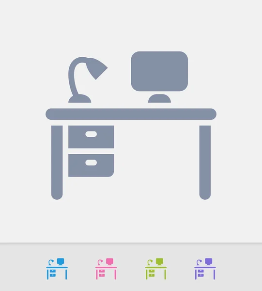 Ofis Büro ve bilgisayar - granit simgeler