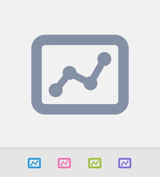 Akış şeması ekranda - granit simgeler