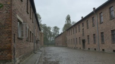 Auschwitz kampı binalar