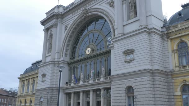 Budapest Hauptbahnhof — Stockvideo