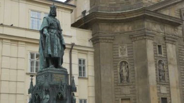 İmparator Charles IV, cetvel Kutsal Roma İmparatorluğu, Prag şehir'heykelleri.