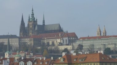 Ünlü Saint Vitus Katedrali Prag Castel yakınındaki.