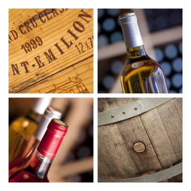 Fransız bir şaraphane içinde