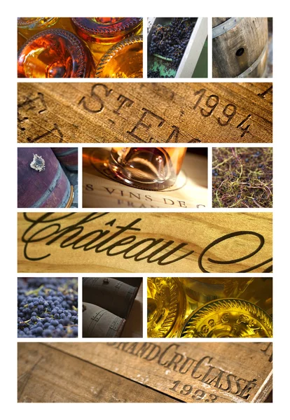 French wine and wineries — Stock Photo, Image