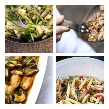 Fransızca bir bistro yemek