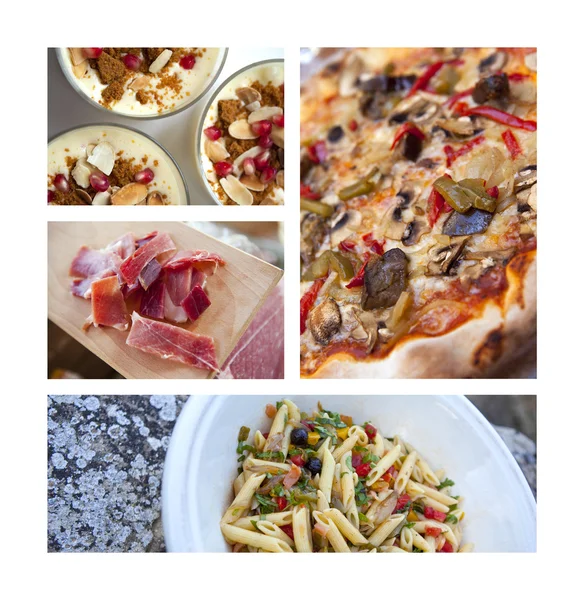 Italiaanse keuken en gerechten — Stockfoto