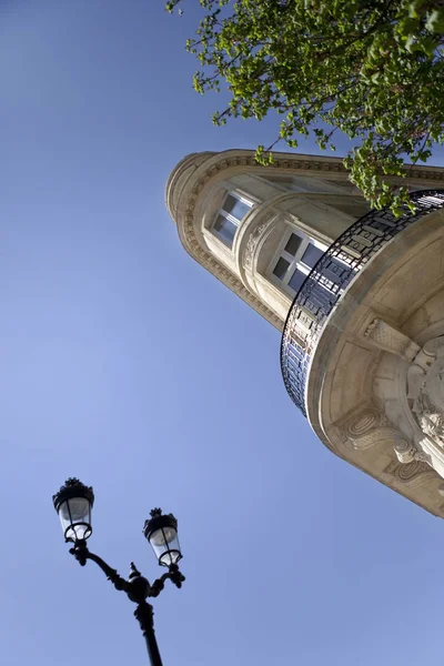 Stylish Stoned Facade Classic Building Bordeaux — Stock Photo, Image