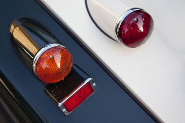 Araba farlar yakın çekim