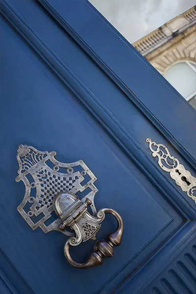 Stylish door knocker — Stock Photo, Image