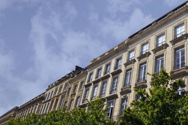 Bordeaux şehrinde cepheler