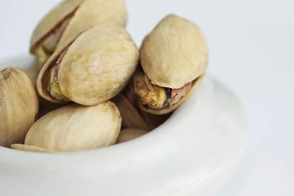 Pistachios on a bowl — Stock Photo, Image