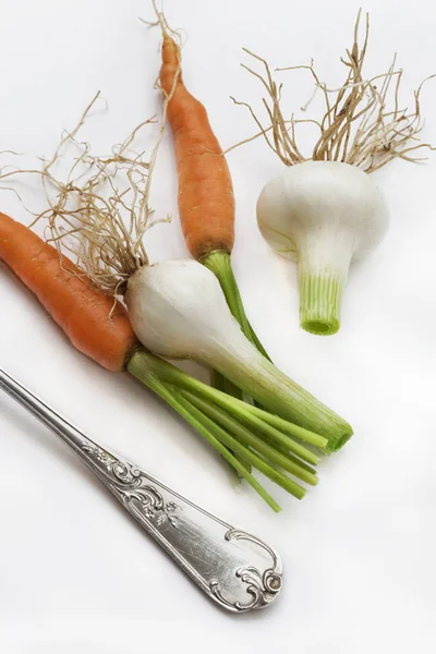 Légumes sur une table — Photo