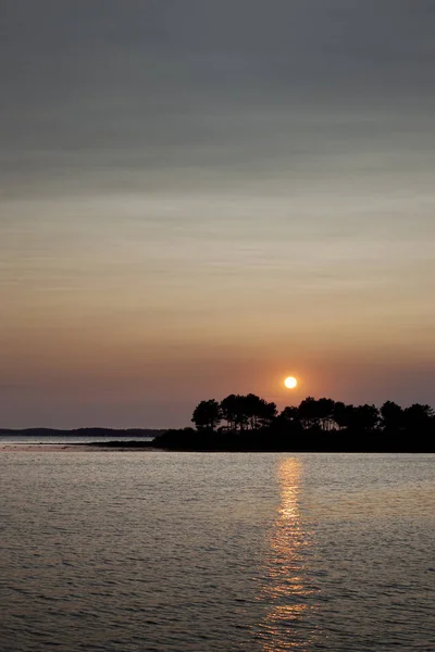 Sonnenuntergang am Strand — Stockfoto