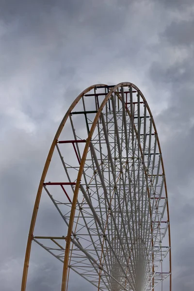 Construction d'une grande roue — Photo