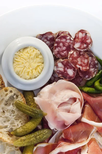 Pork meat for un French brunch — Stock Photo, Image