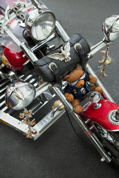 Gadgets Soft Toys Motorcycle — Stock Photo, Image