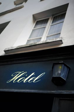 Eski bir otel Paris cephe