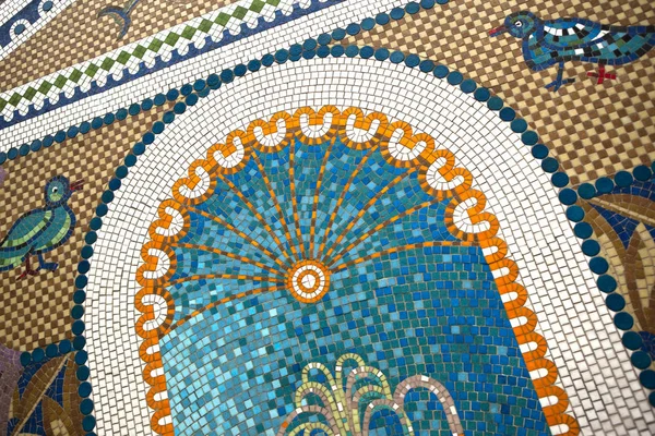 Close up of a vintage mosaic — Stock Photo, Image