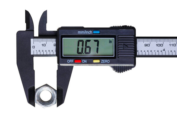 Цифровой суппорт - старый орех
