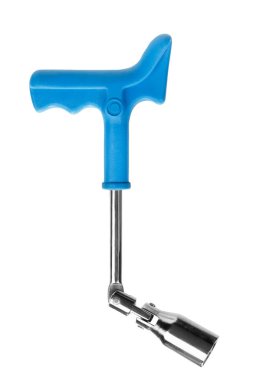 Beyaz izole Buji anahtarı