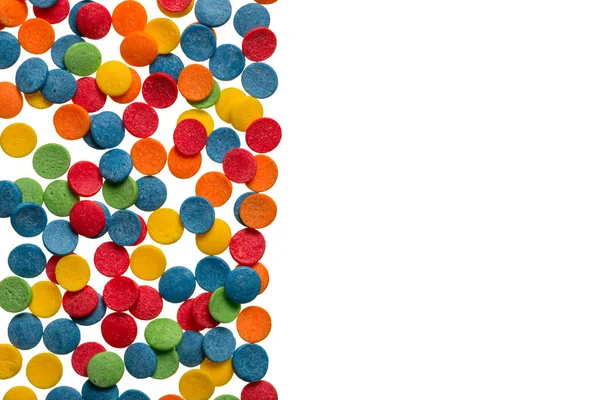 Color confetti background — Stock Photo, Image