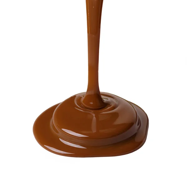 녹 인된 초콜릿 시럽 — 스톡 사진