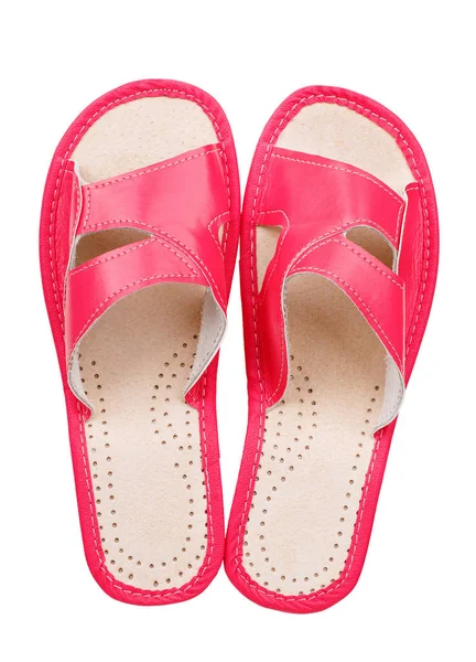 Mujer pink zapatillas de moda —  Fotos de Stock