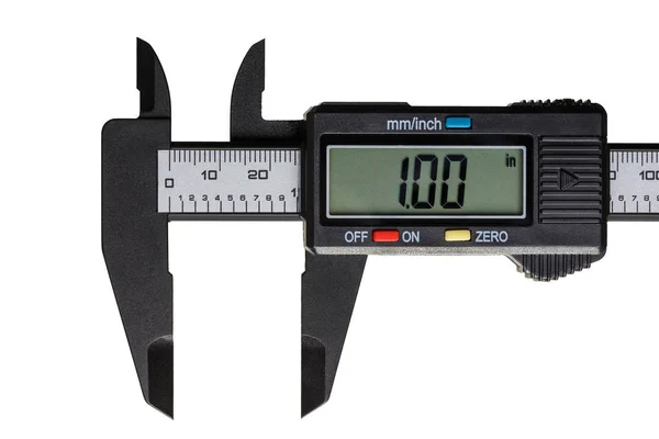 Electronic caliper isolated — Stock Photo, Image