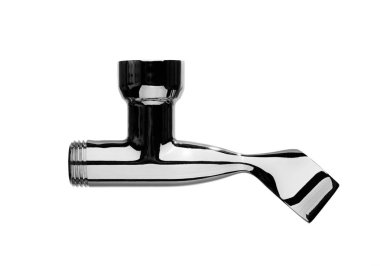 Krom duş başı tutucu