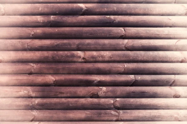 Holzhintergrund im Retro-Stil von ein paar braunen Brettern. — Stockfoto