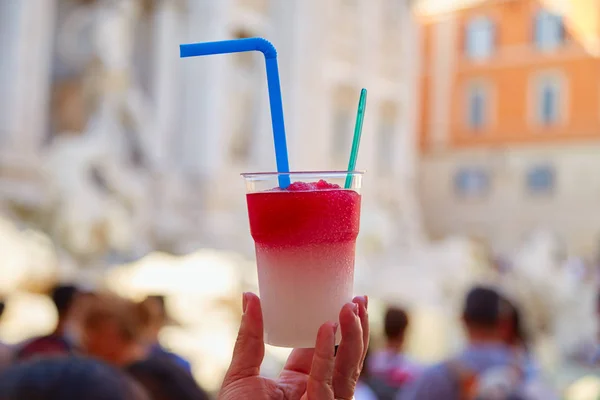 Granita di dessert di ghiaccio — Foto Stock