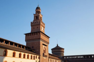 Castello Sforzesco Castle duvar