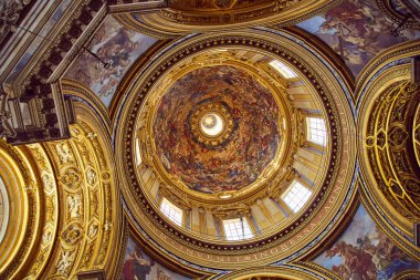 Agone 3 Ağustos 2017 Roma Bazilikası Santagnese tavan