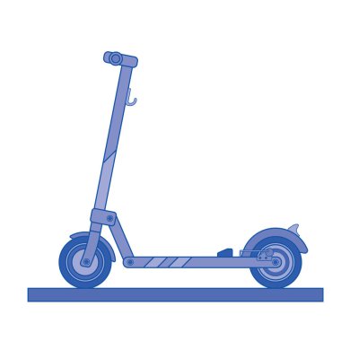 elektrik tekmeli scooter