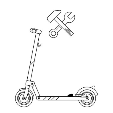 Motorlu scooter tamiri