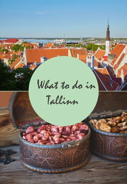 Cover for travel article for visiting Tallinn, Estonia with text What to do in Tallinn