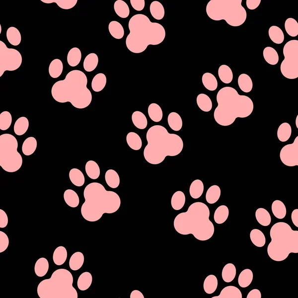 photo Pink Pastel Aesthetic Cow Print Wallpaper seamless pattern with animal paw prints