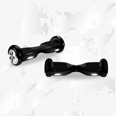 elektrikli scooter kümesi