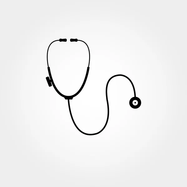 Medical stethoscope icon — Stock Vector