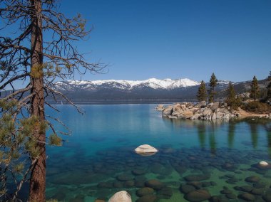Manzara Lake Tahoe