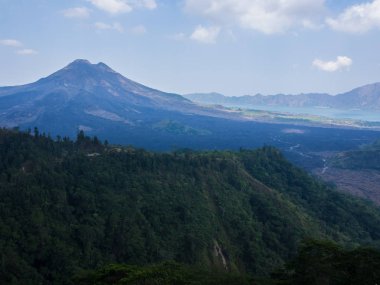 Bali volcano, Agung mountain from Kintamani in Bali