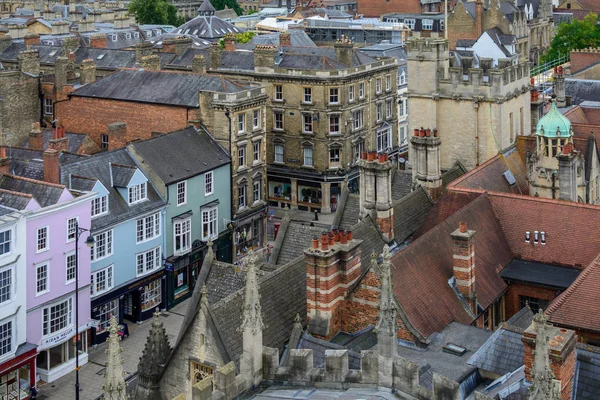 Panorama města Oxford, Velká Británie - 21. srpna, 21. srpna, — Stock fotografie