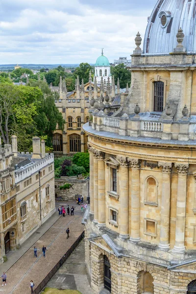 Oxford, Egyesült Királyság - augusztus 21-én, Radcliffe Camera, augusztus 2-án Stock Kép