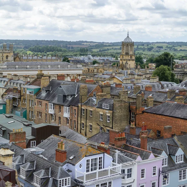 Panorama města Oxford, Velká Británie - 21. srpna, 21. srpna, — Stock fotografie