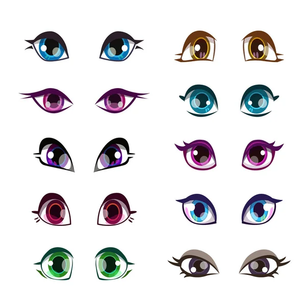 100,000 Female cartoon eyes Vector Images