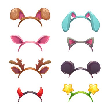 Maskeli balo baş dekor